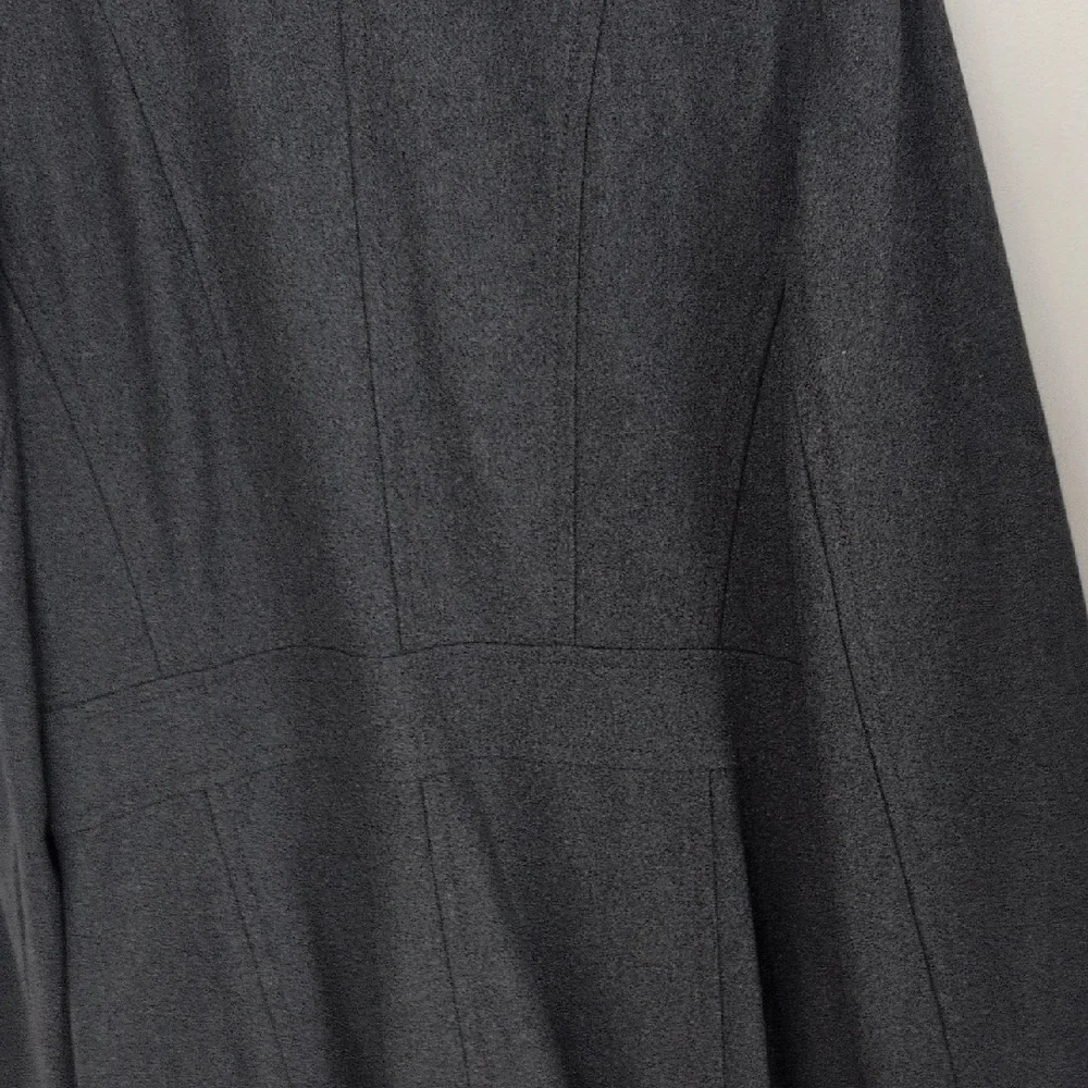 Ann Taylor Charcoal Trench Coat - Picture 4 of 4